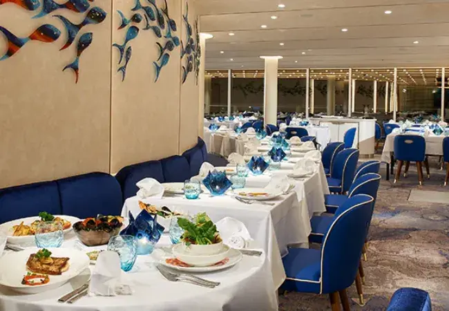 Main Dining Room Included with a cruise fare